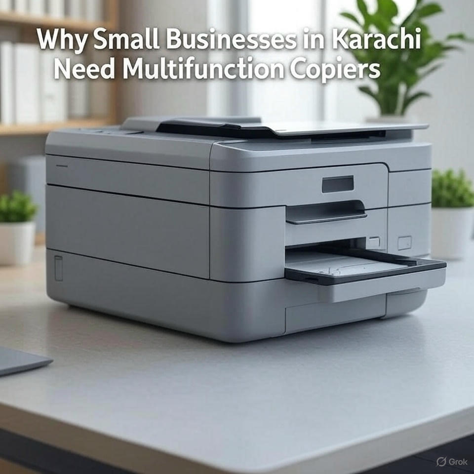 Why Small Businesses in Karachi Need Multifunction Copiers