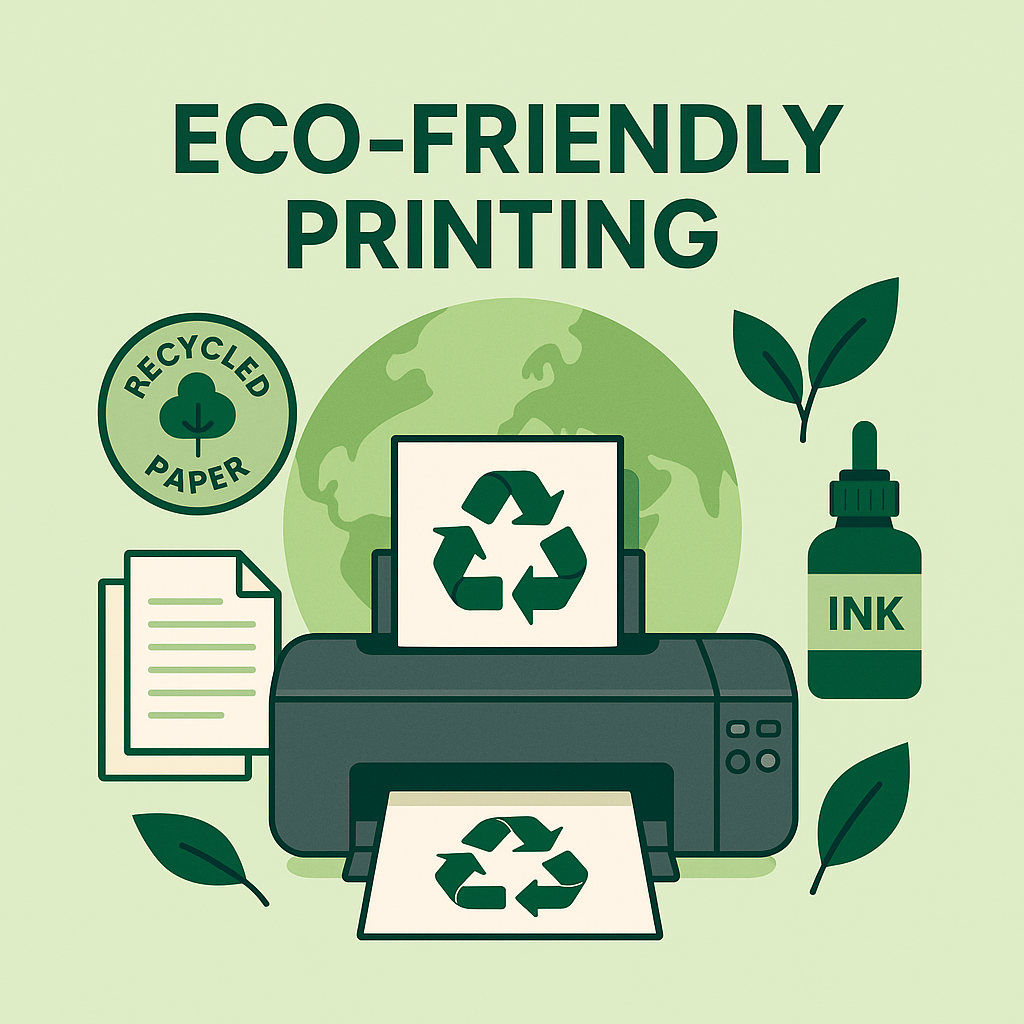Eco-Friendly Printing – A Sustainable Future Starts with Smarter Printing